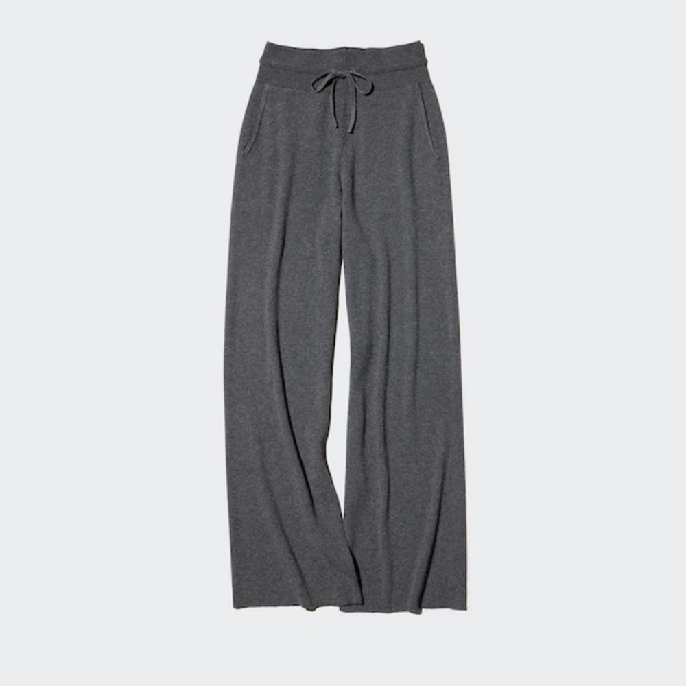 Uniqlo Washable Ribbed Knit Pants